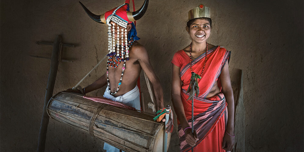 TANIA CHATTERJEE_BISON HORN MARIA_4 A Man and Woman of Bison Horn Maria Tribe