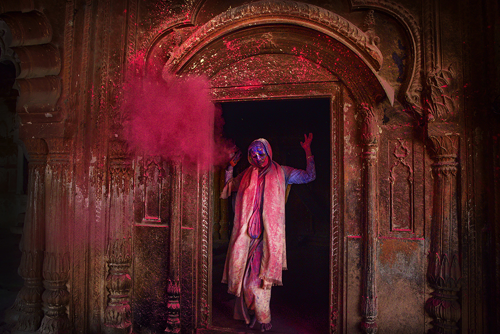 DEVOTED TO GOD, VRINDAVAN